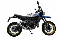 GPR pour Ducati Scrambler 800 Icon - Icon Dark 2021/22 e5 - Silencieux homologer avec catalisateur M3 Titanium Natural