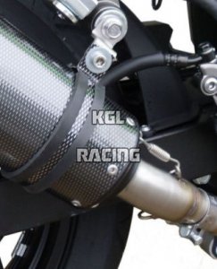 GPR for Kawasaki Ninja 300 R 2012/16 Euro3 - Homologated Slip-on - Furore Nero