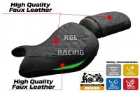 Seat cover compatible Kawasaki Eliminator 500 2024 - 2025 - model Mutsu - NO LOGO - Green