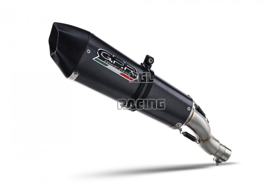 GPR for Honda Cb 400 X 2019/2024 e5 - Homologated Slip-on silencer - GP Evo4 Poppy - Click Image to Close