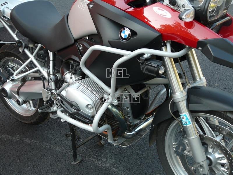 RD MOTO Crash frames BMW R1200 GS / Adventure 2004->>2007 - black, lower + upper - Click Image to Close