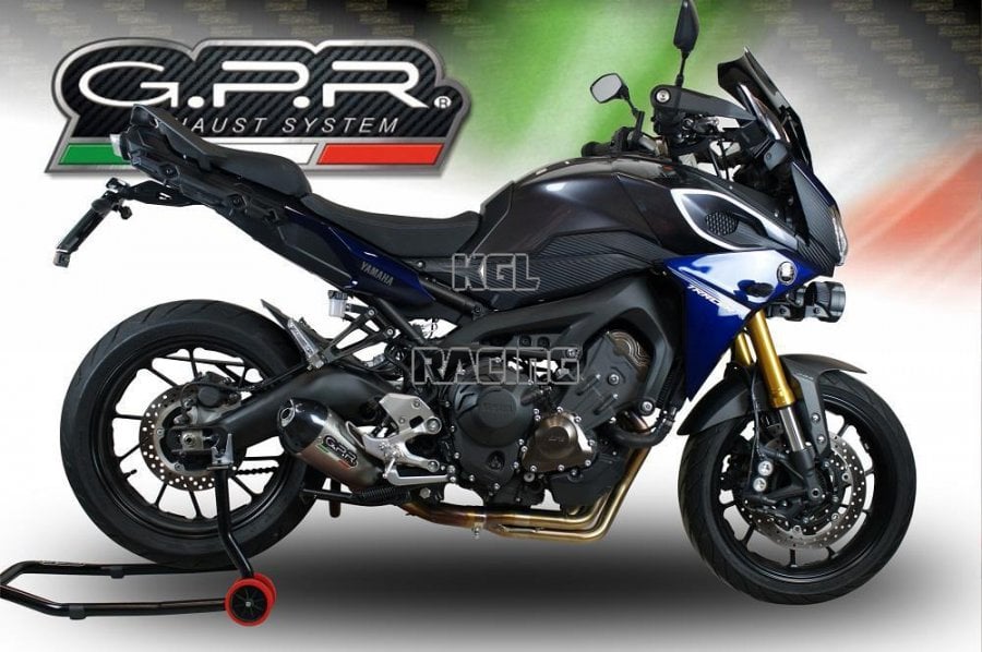 GPR for Yamaha Mt-09 Tracer Fj-09 Tr 2017/20 Euro4 - Homologated with catalyst Full Line - GP Evo4 Titanium - Click Image to Close