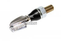 LED - Richtingaanwijzer licht SPARK , Chroom, paar, E - keur