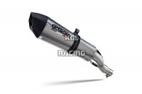 GPR for Kawasaki Versys-X 250 2017/2020 e4 Slip-on silencer with catalist - GP Evo4 Titanium