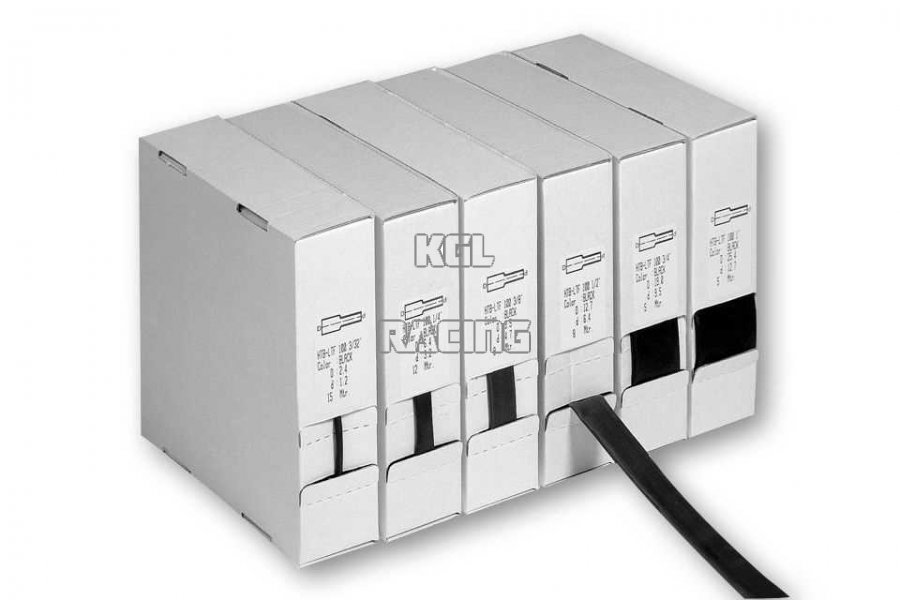 Heatshrink BOX 3,2 / 1,6mm, black, 15m in box - Cliquez sur l'image pour la fermer