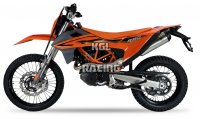 IXRACE pour KTM 690 ENDURO R 21-24 - Silencieux DESERT