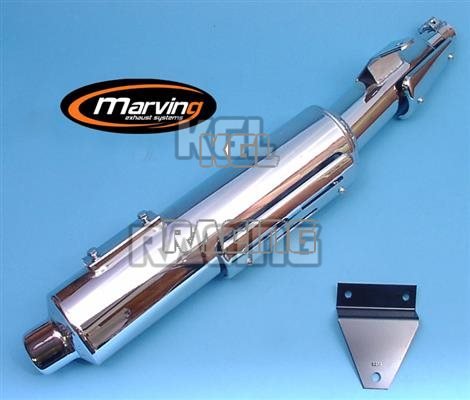 MARVING Silencer HONDA XRV 750 AFRICA TWIN 93/95 - Amacal ? 114 Chromium - Click Image to Close