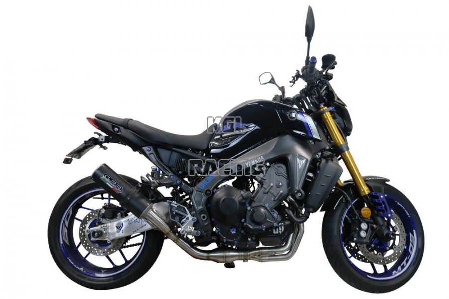 GPR for Yamaha Mt-09 Fj-09 2021/2022 Euro5 - Homologated with catalyst Full Line - M3 Black Titanium - Click Image to Close