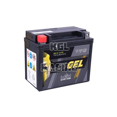 INTACT Bike Power GEL battery YTX12-BS - Click Image to Close
