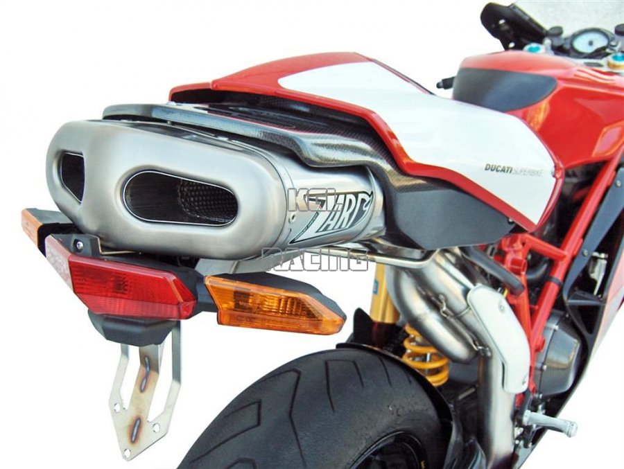 ZARD voor Ducati 999R Bj. 03 MONO Racing Volledige uitlaat 2-1-2 Penta Titan - Klik op de afbeelding om het venster te sluiten