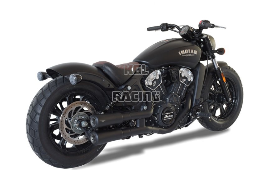 HP CORSE for INDIAN SCOUT-BOBBER-SYXTY - Silencer V2 BLACK - Click Image to Close