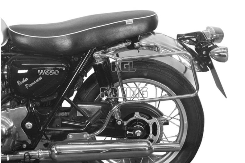 Support Sacs cuir Hepco&Becker - Kawasaki W 650 / W 800 ab 2011 - noir - Cliquez sur l'image pour la fermer