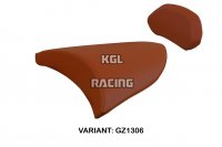 Housse de selle compatible Ducati X Diavel 2016 - 2024 - model Safa - SANS LOGO - Brun