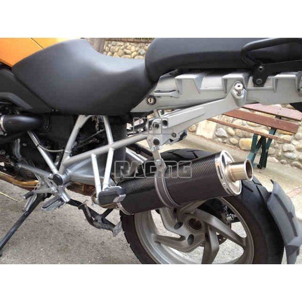 KGL Racing silencer BMW R 1200 GS '04->'09 - OVALE CARBON - Click Image to Close