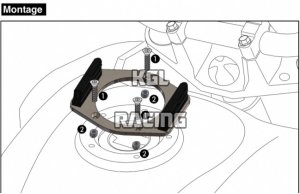 Tankring Lock-it Hepco&Becker - Moto Guzzi Moto Guzzi V 7 II Scrambler -