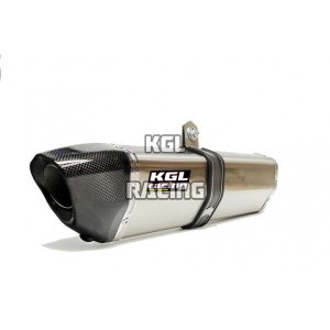 KGL Racing silencieux DUCATI MONSTER 600-620-695-750-900-1000 - HEXAGONAL TITANIUM LOW