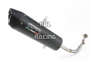 GPR voor Yamaha N-Max 125 2021/22 e5 Racing systeem met dbkiller niet gekeurd - Furore Nero