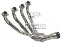 Down pipe stainless steel for SUZUKI GSF 600, 96->