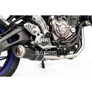 KGL Racing uitlaat Yamaha XSR 700 '16-> - THUNDER CARBON
