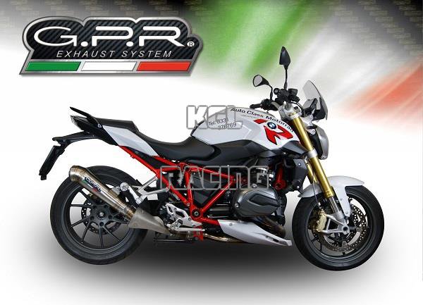 GPR for Bmw R 1200 R-Lc 2017/18 Euro4 - Homologated Slip-on - Powercone Evo - Click Image to Close