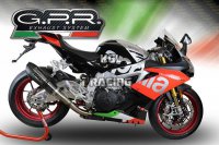 GPR for Aprilia Rsv 4 1100 Racing Factory 2019/21 Euro4 - Homologated with catalyst Slip-on - GP Evo4 Poppy