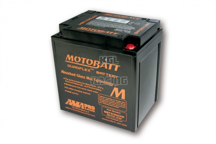 Motobatt Batterie MBTX30UHD / Black / 166 x 126 x 175 - Cliquez sur l'image pour la fermer