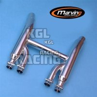 MARVING Connection pipes YAMAHA XJ 550 - Chromium