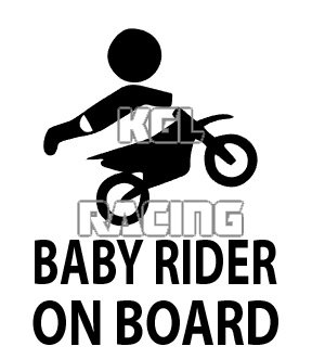 Baby Rider on Board sticker - Klik op de afbeelding om het venster te sluiten