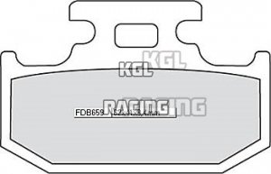 Ferodo Brake pads Kawasaki KLX 650 (LX650C) 1993-1995 - Rear - FDB 659 SinterGrip Rear ST