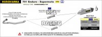 Arrow voor Husqvarna 701 Enduro/Supermoto 2017-2020 - Katalytisch gehomologeerde middenpijp