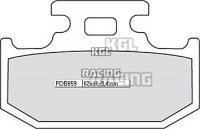 Ferodo Brake pads Suzuki RM 125 (RF14A) 1989-1991 - Rear - FDB 659 Platinium Rear P