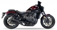 IXRACE for HONDA REBEL CMX 1100 21-24 (SC83) - Silencer DUAL MK2 SERIES BLACK