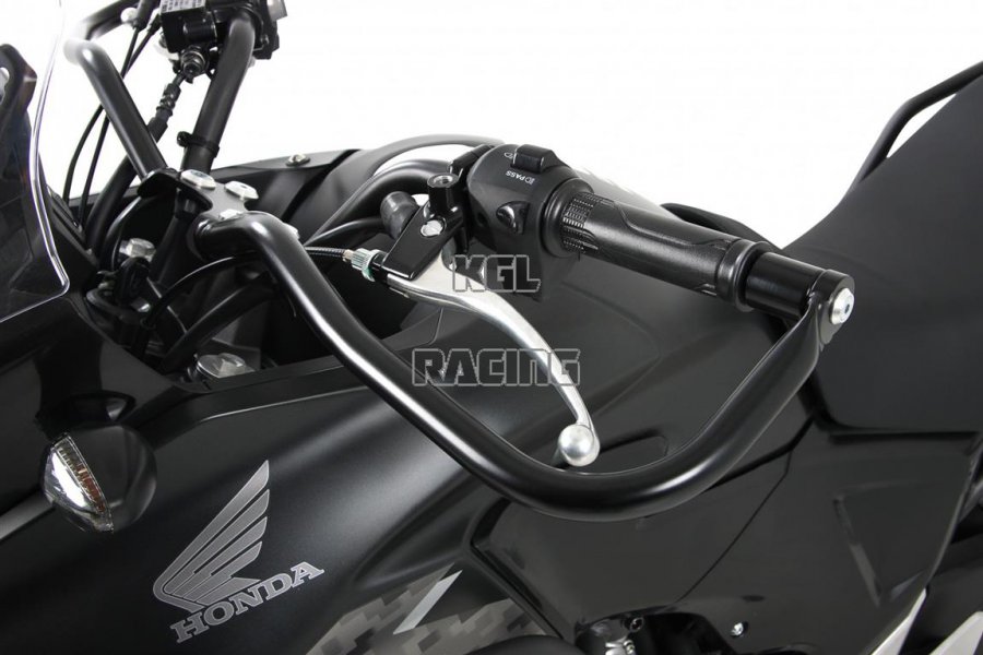Valbeugels voor Honda CB 500 X bis Bj. 2016 (koplampbeugel) - antraciet - Klik op de afbeelding om het venster te sluiten