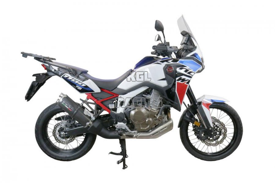 GPR for Honda Crf 1100 L Africa Twin 2021/2022 e5 - Homologated silencer Dual Poppy - Click Image to Close