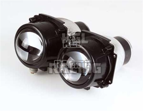 projection headlight pair H3, each 55 Watt, HR/HC - Click Image to Close