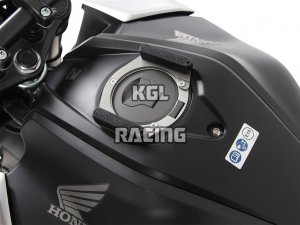 Tankring Lock-it Hepco&Becker - Honda CB 125 R Bj. 2018 - zilver