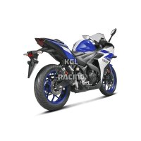 Akrapovic for YAMAHA YZF-R3 '15-'16 Carbon silencer homologated