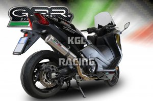 GPR for Yamaha T-Max 530 2017/19 Euro4 - Homologated with catalyst Full Line - M3 Titanium Natural