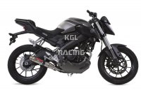 GPR for Yamaha Mt 125 2014/16 - Homologated with catalyst Full Line - Deeptone Inox