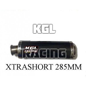 KGL Racing silencer Triumph Street Triple 675/R '13-> - XTRASHORT CARBON - Click Image to Close