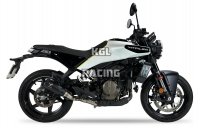 IXRACE for HUSQVARNA SVARTPILEN 125 24-25 (IS HQV) - Silencer MK2 SERIES BLACK