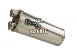 GPR for Cf Moto 800 Mt Touring 2022/2024 e5 Homologated system Slip-on - Dual Titanium