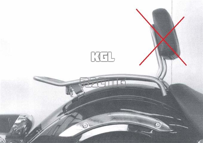 Solorack without backrest - Yamaha XVS 125 - chroom - Click Image to Close