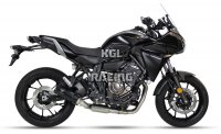 IXRACE for YAMAHA TRACER 7 21-23 - Full exhaust System MK2 SERIES BLACK WITH CAT.