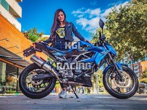 GPR pour Kawasaki Z 125 2019/20 - Racing Slip-on - M3 Titanium Natural