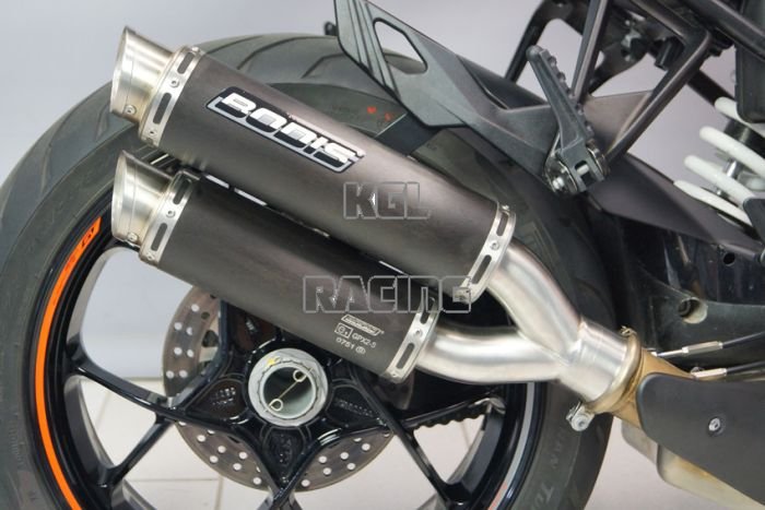 Bodis Slip-on KTM 1290 SUPER DUKE R '17- GPX2 - BLACK - Click Image to Close