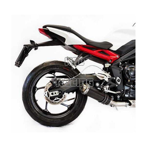KGL Racing silencer Triumph Street Triple 675/R '13-> - THUNDER CARBON - Click Image to Close
