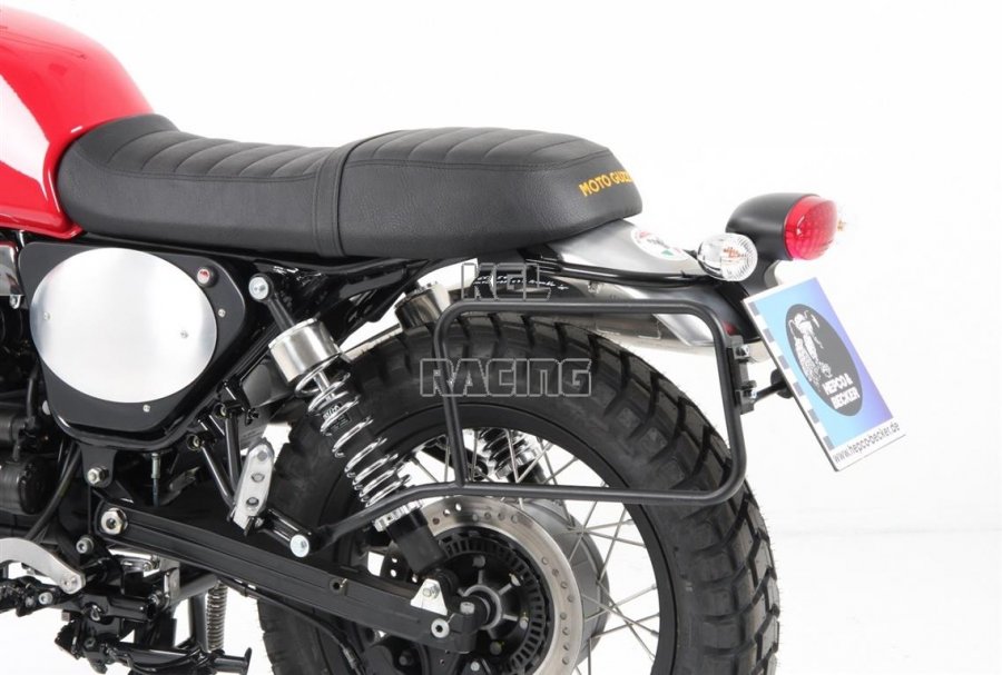 Kofferrekken Hepco&Becker - Moto Guzzi V 7 II Scrambler / Stornello - enkelzijdig links zwart - Klik op de afbeelding om het venster te sluiten