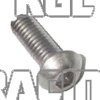Allen screw round head Stainless steel - M5 x 12mm - 500 pieces - Click Image to Close