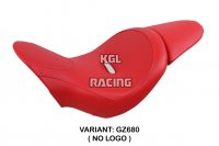 Seat cover compatible Ducati X Diavel 2016 - 2024 - model Dubai - NO LOGO - Red